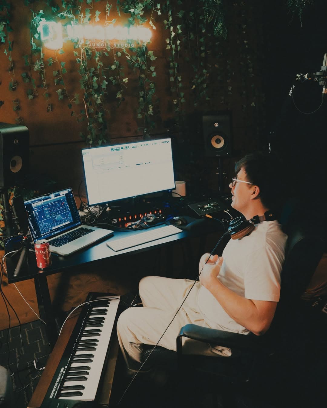 Behind the scenes at the SOCAN KENEKT creation camp at Uniq Sound