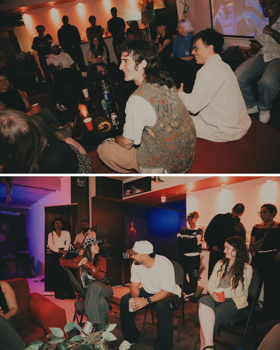 Songwriters collaborating during the SOCAN KENEKT camp