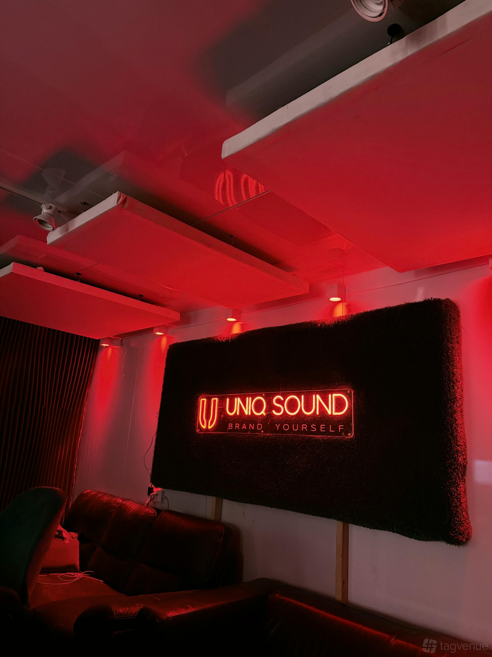 Red Studio lounge area